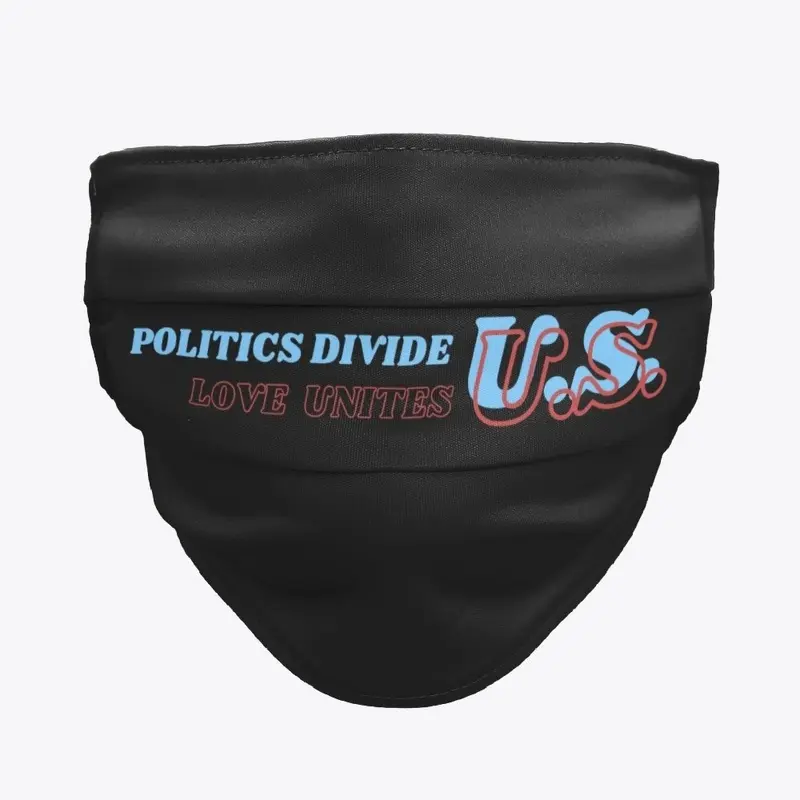 Love Unites U.S. Mask